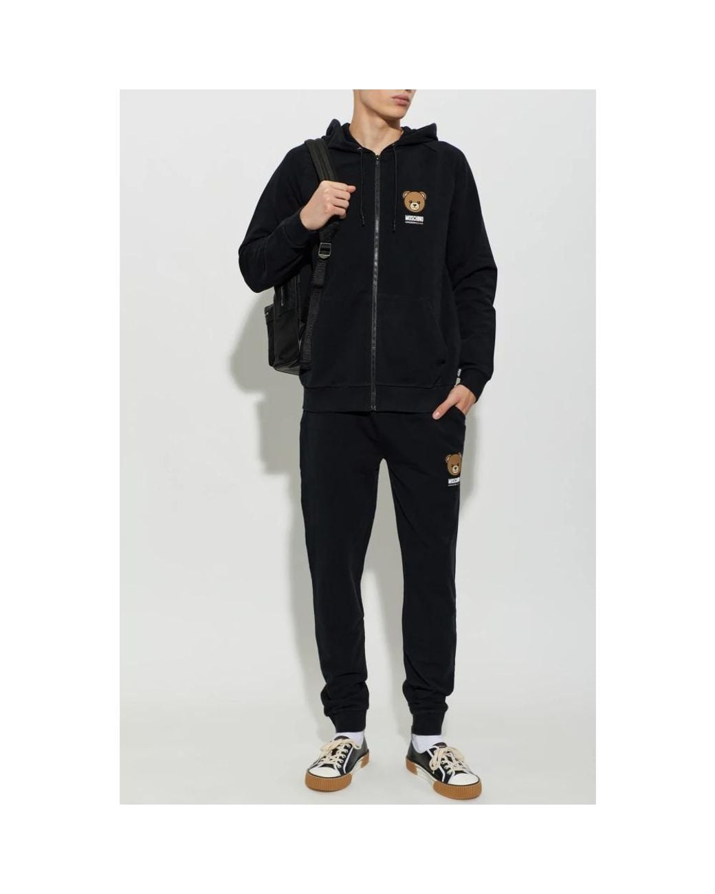 Zip-Throughs Moschino de hombre de color Black