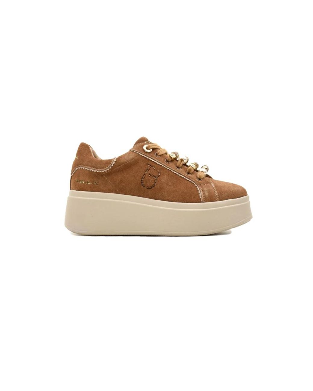 Tosca Blu Brown Platform Dazzling Sneakers