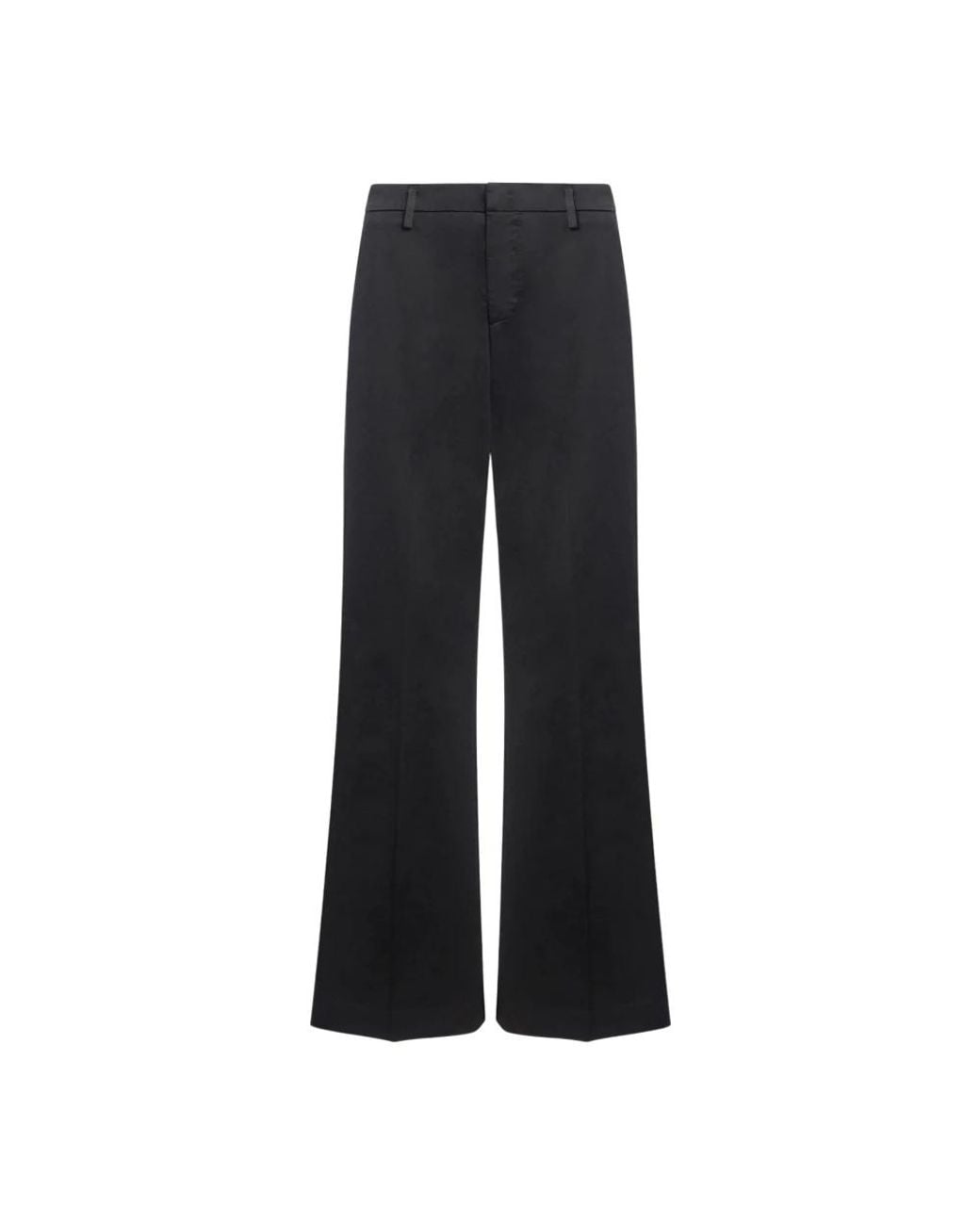Dondup Black Wide Trousers