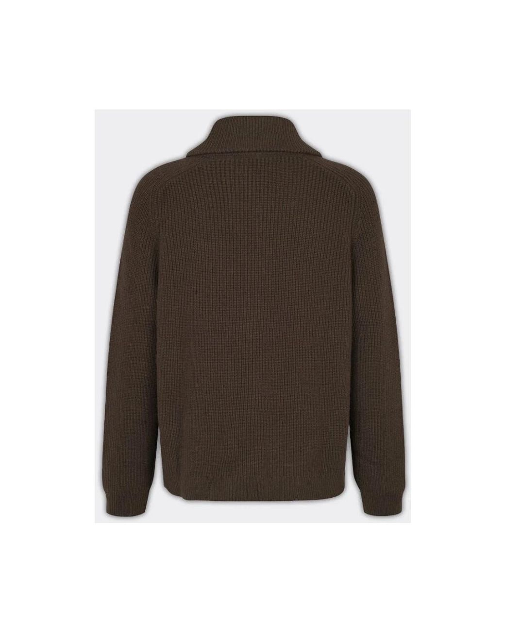 Samsøe & Samsøe Brown Round-Neck Knitwear for men