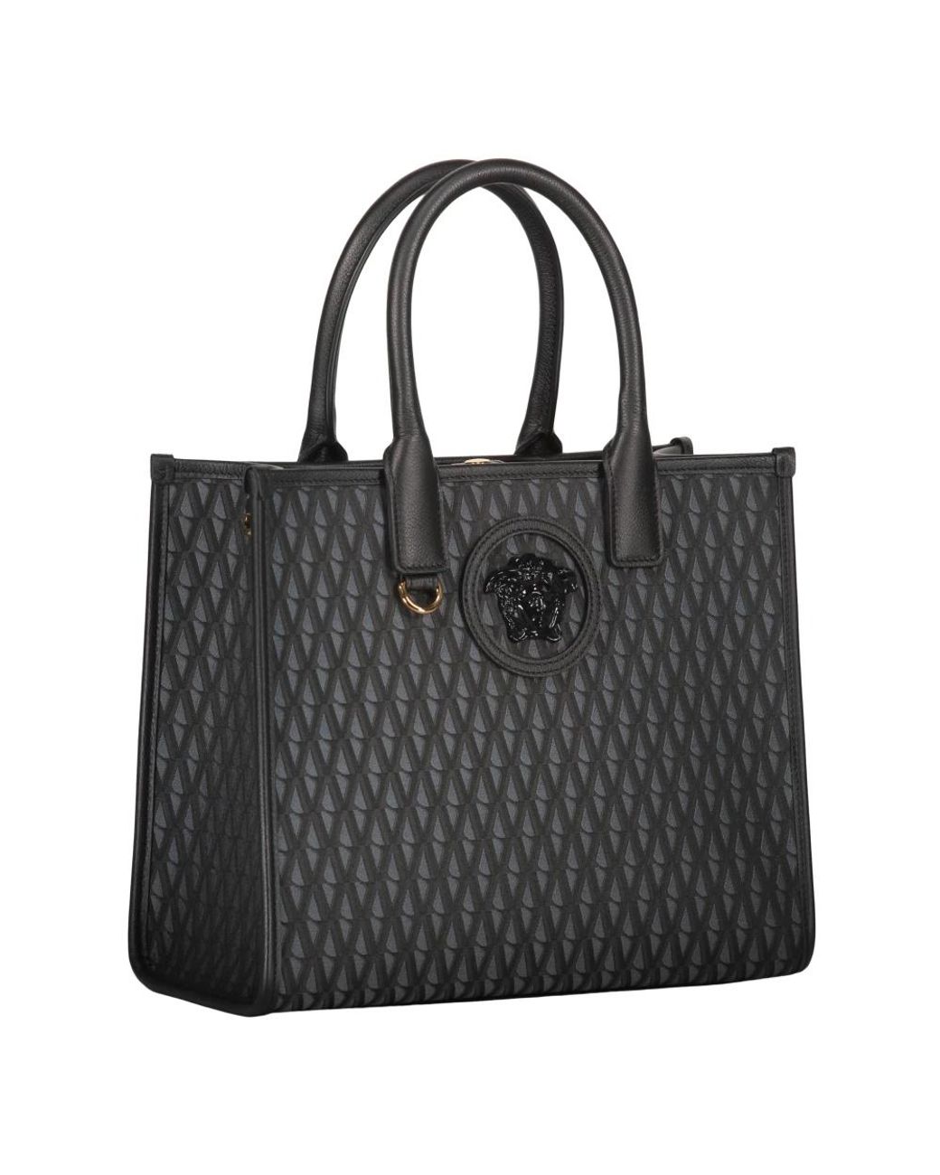 Versace Black Shopping Bags