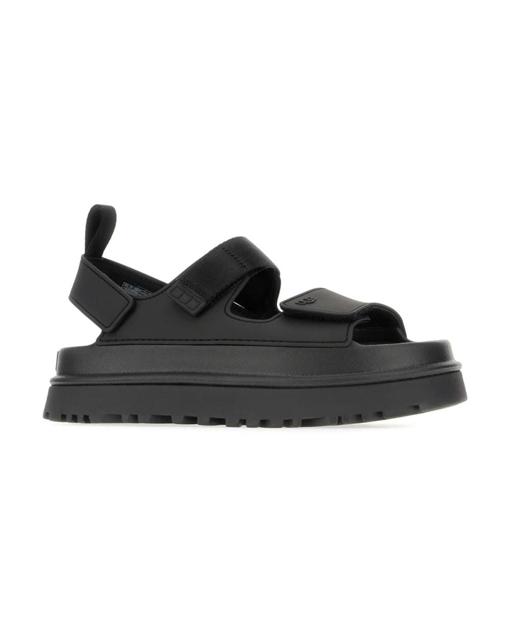 Ugg Black Flat Sandals