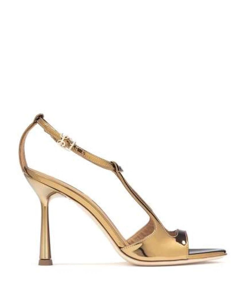 Sergio Levantesi Metallic High Heel Sandals