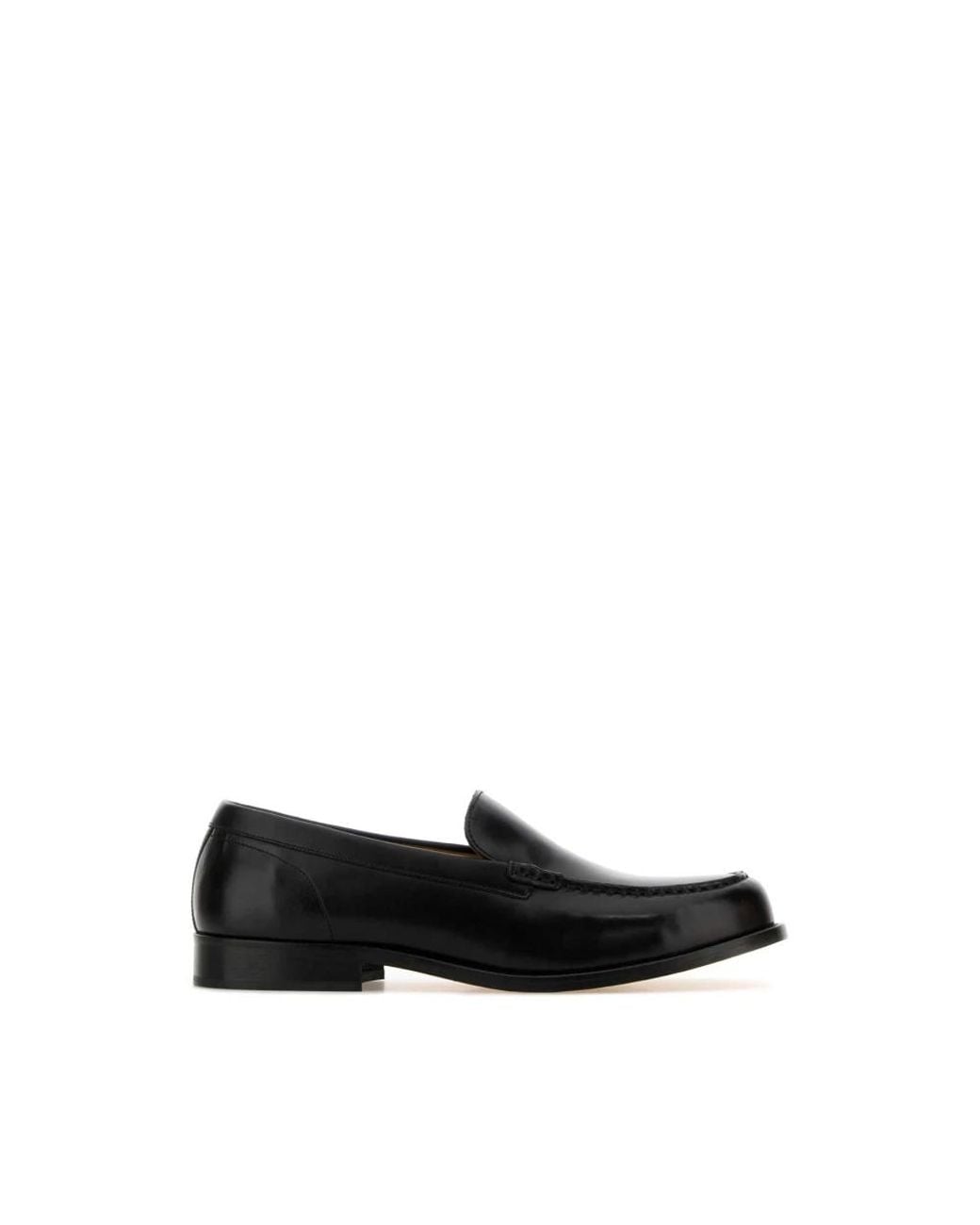 A.P.C. Leather Loafers in Black für Herren