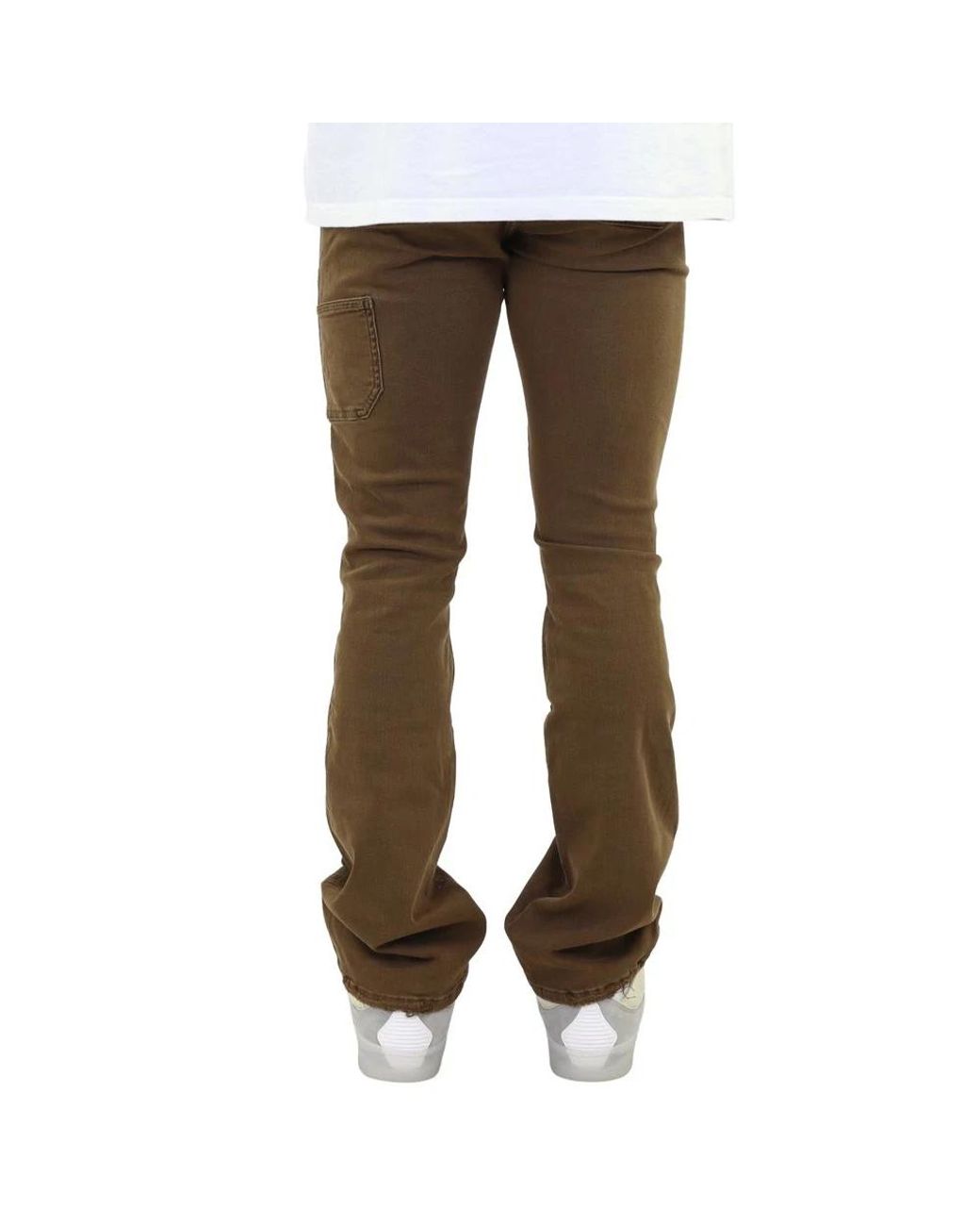 flâneur Brown Flare Jeans for men