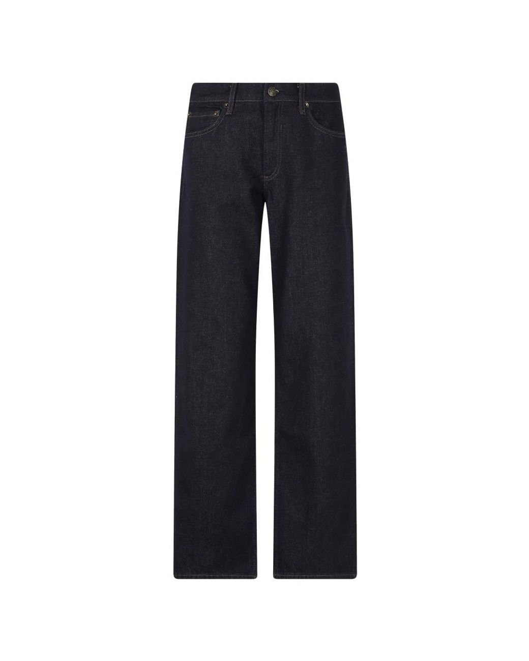 Rag & Bone Blue Straight Fit Jeans
