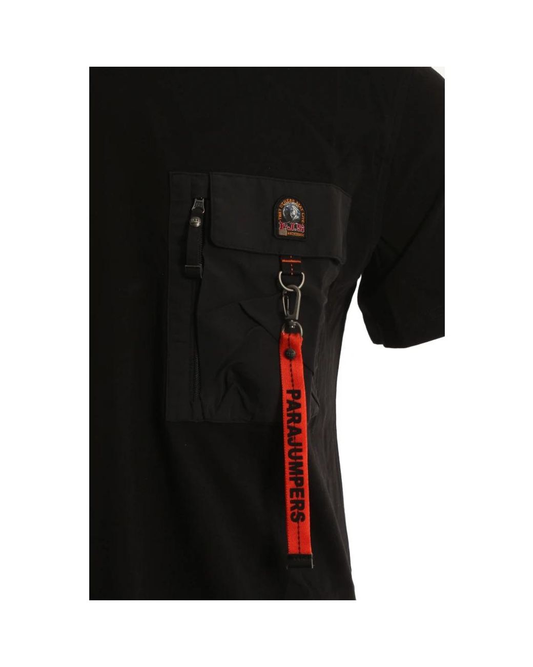 Parajumpers Black T-Shirts for men