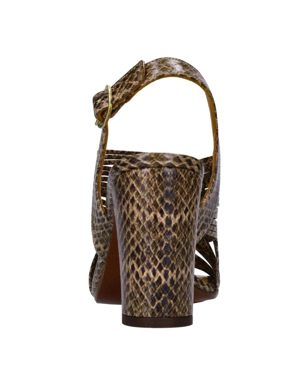 Chie Mihara Brown High Heel Sandals