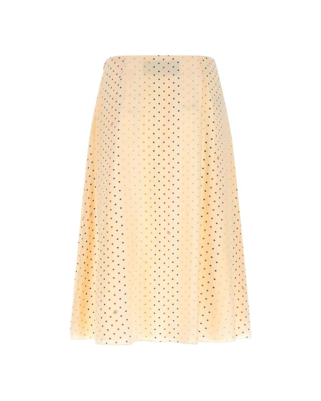 Valentino Garavani Natural Midi Skirts