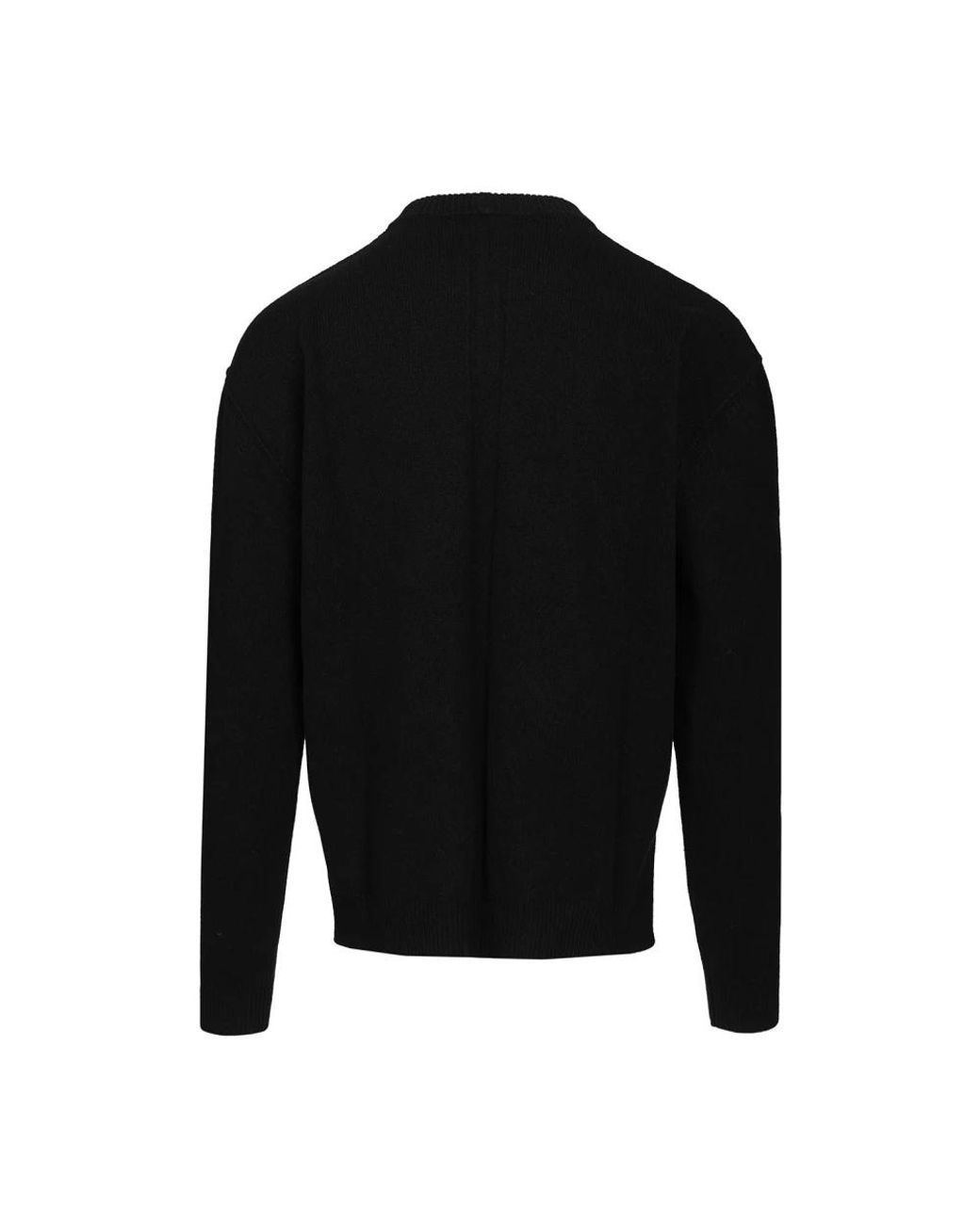 Rick Owens Black Cashmere Knitwear for men
