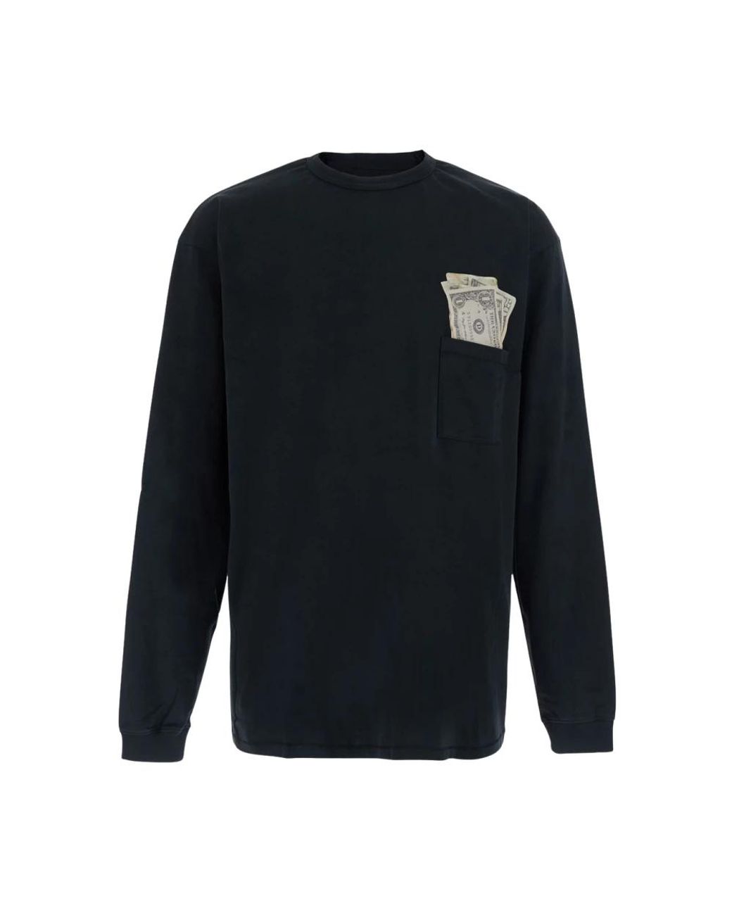 ERL Blue Long Sleeve T-Shirts for men