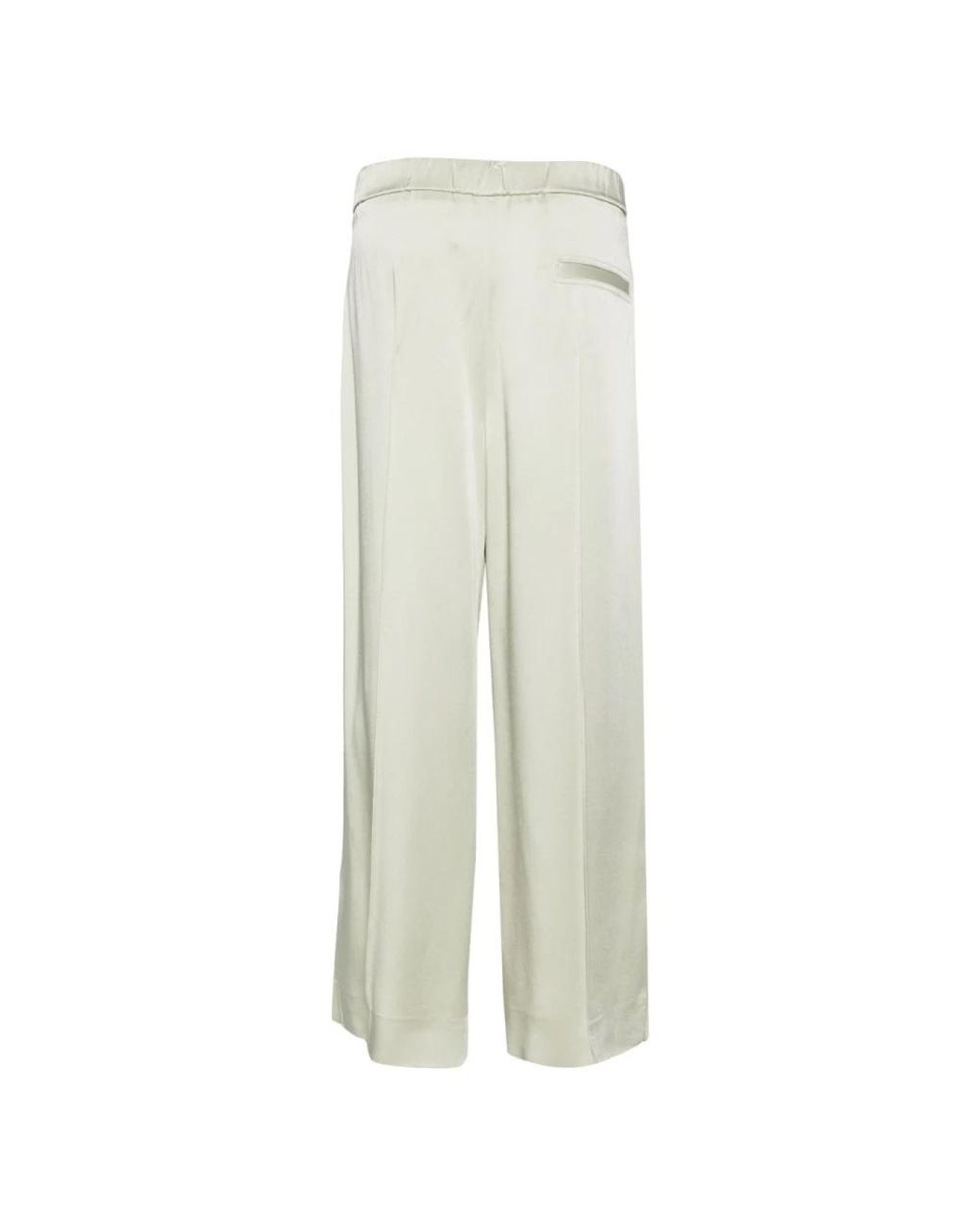 Jil Sander Green Wide Trousers
