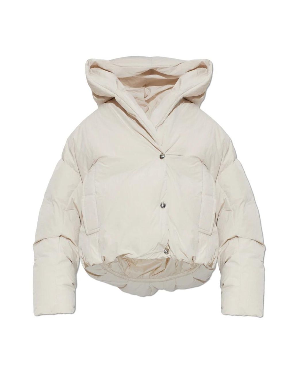 Sportmax Vodka Down Jacket in het Natural