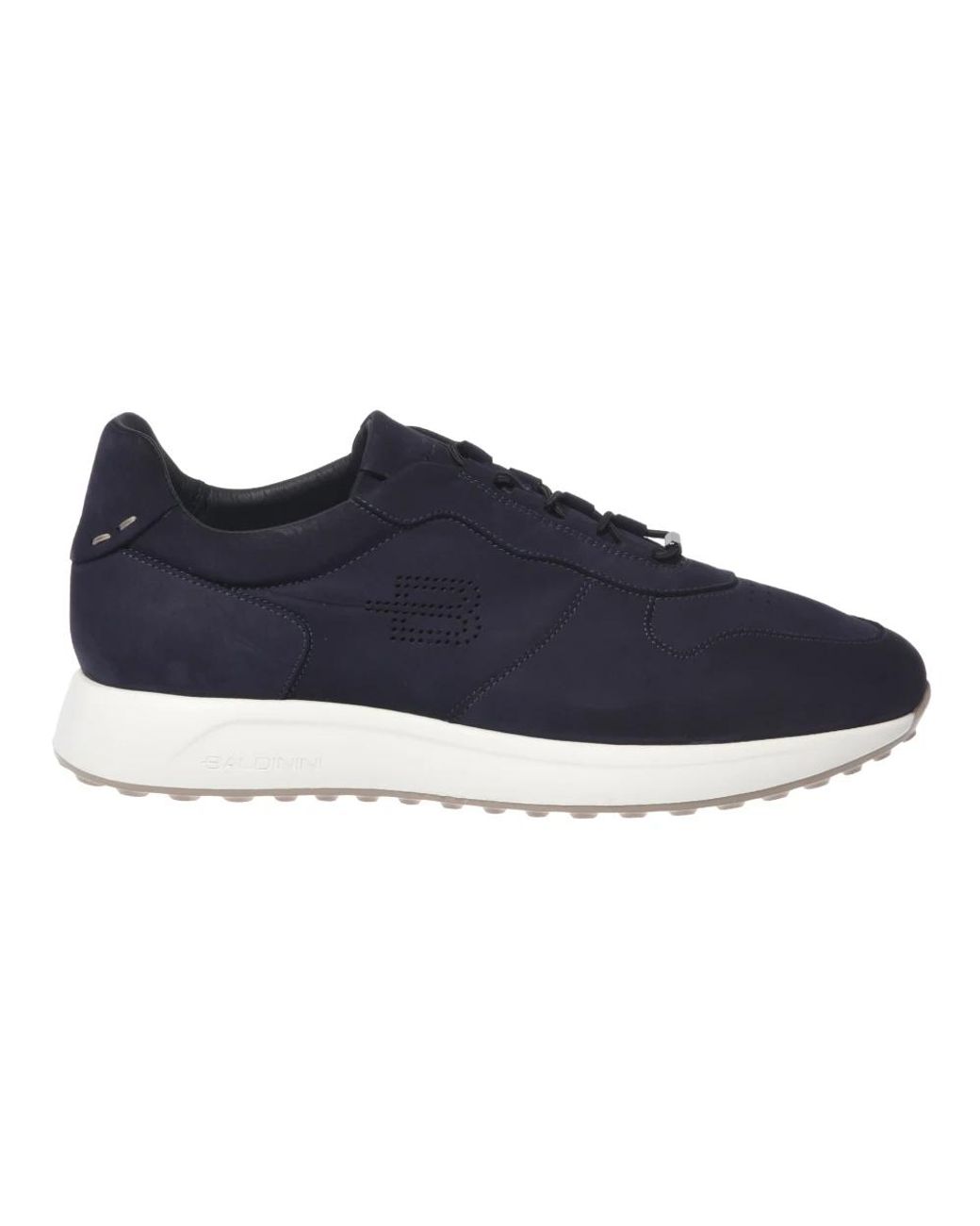 Baldinini Nubuck Sneaker in Blue für Herren