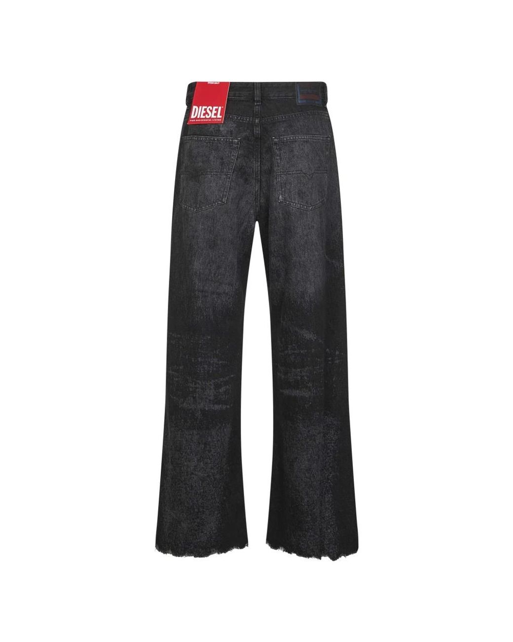 DIESEL Gray Wide Jeans
