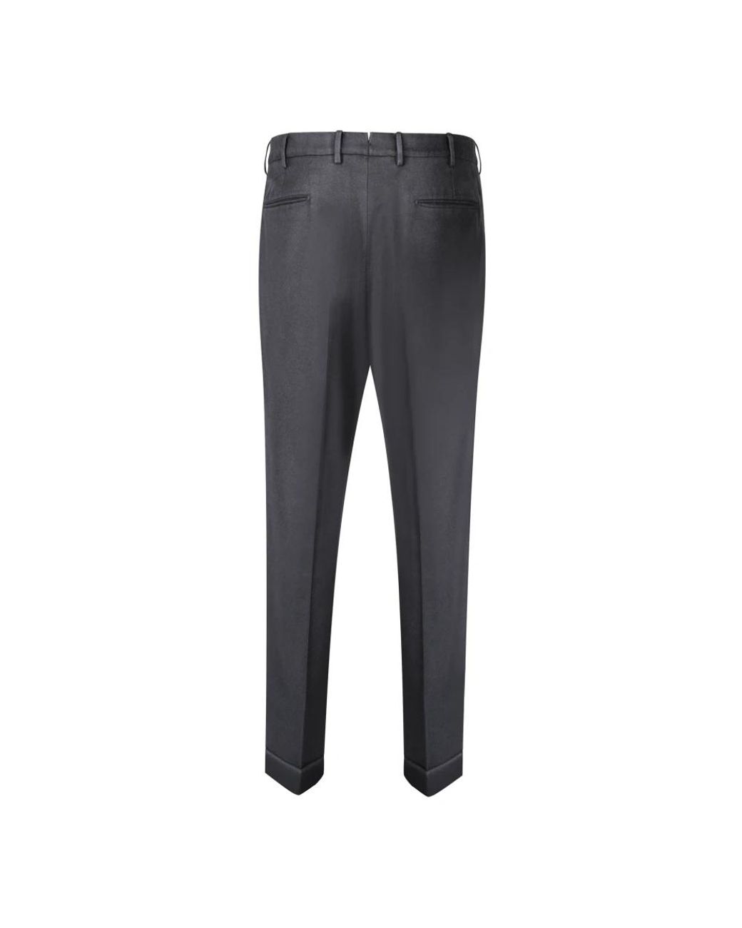 Dell'Oglio Gray Suit Trousers for men