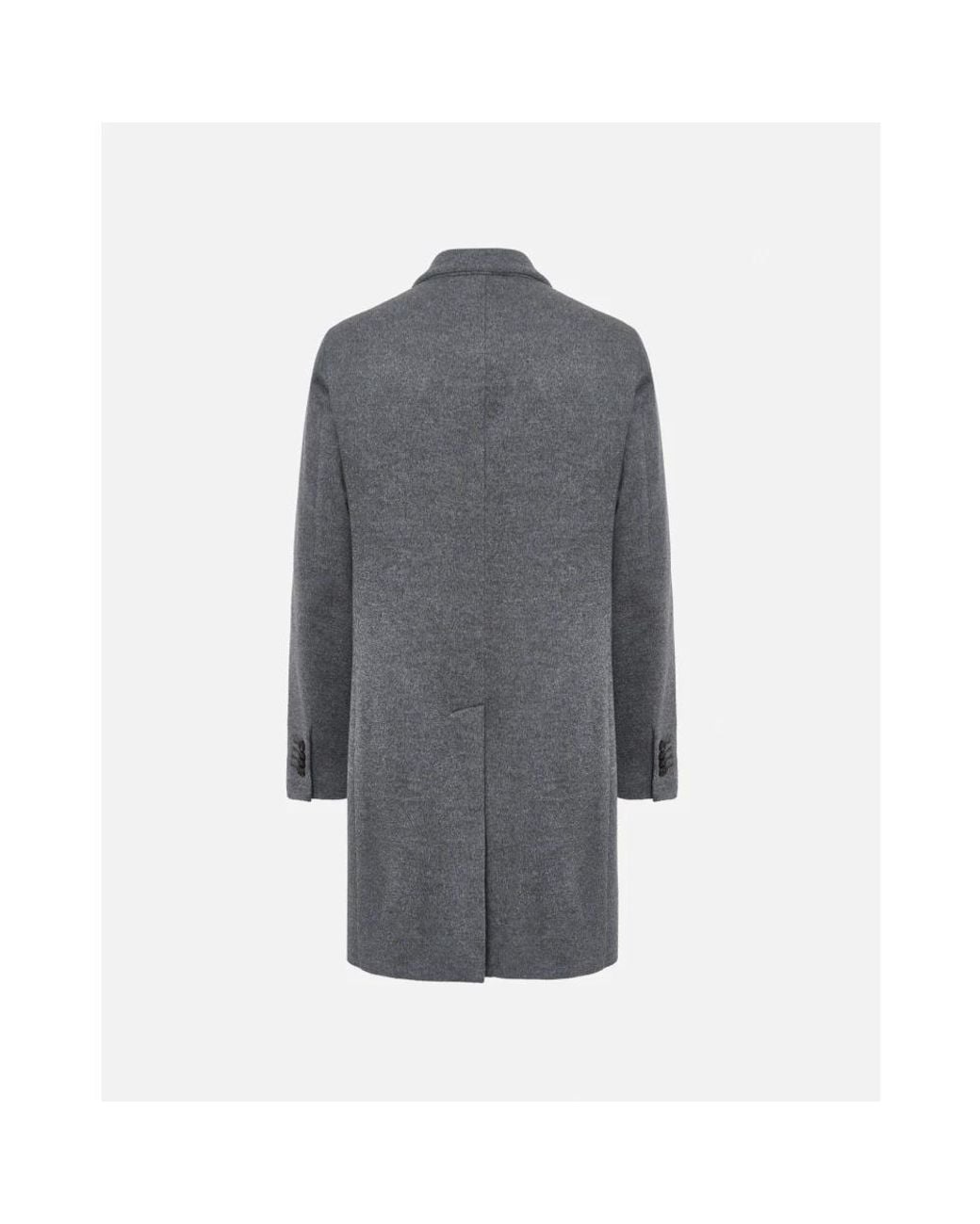 L.b.m. 1911 Gray Single-Breasted Coats for men