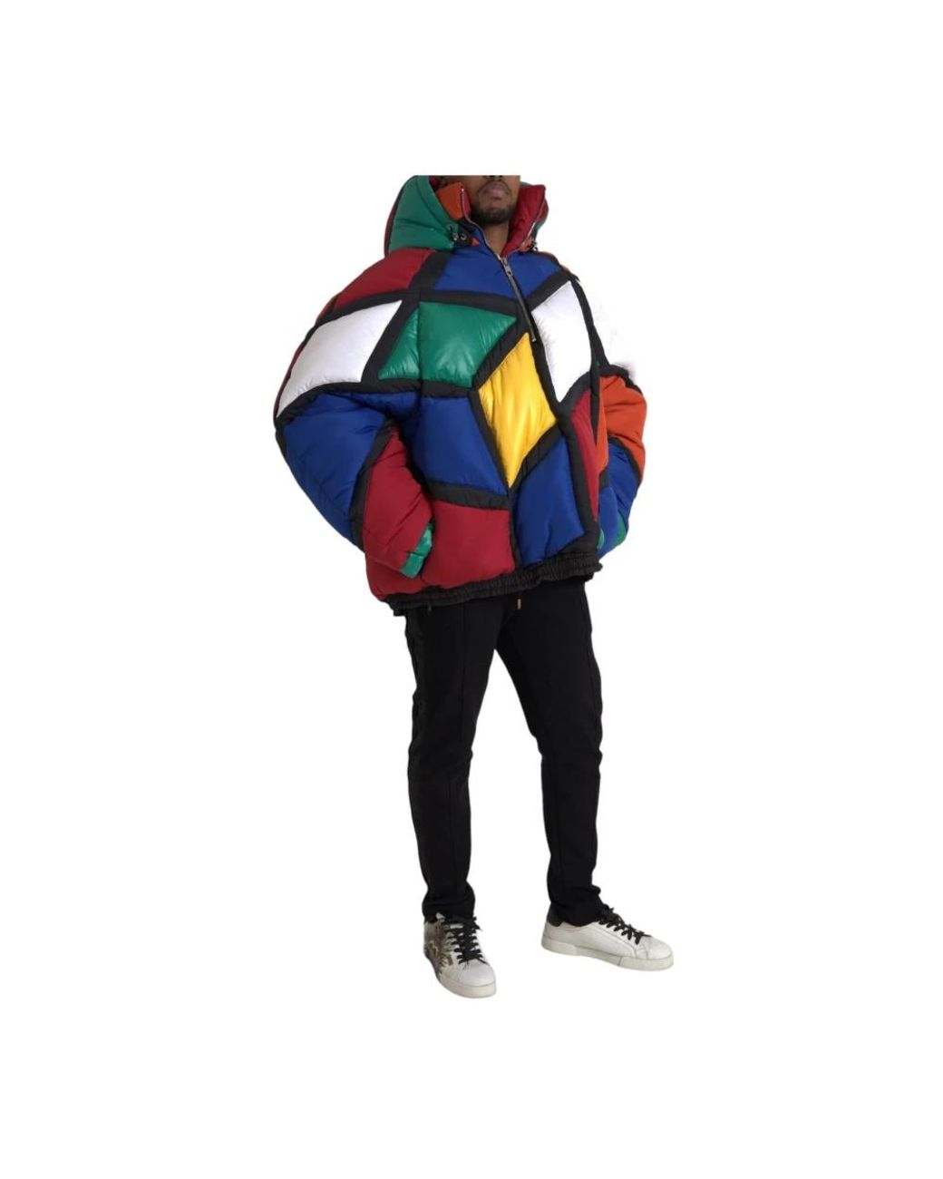 Dolce & Gabbana Blue Winter Jackets for men