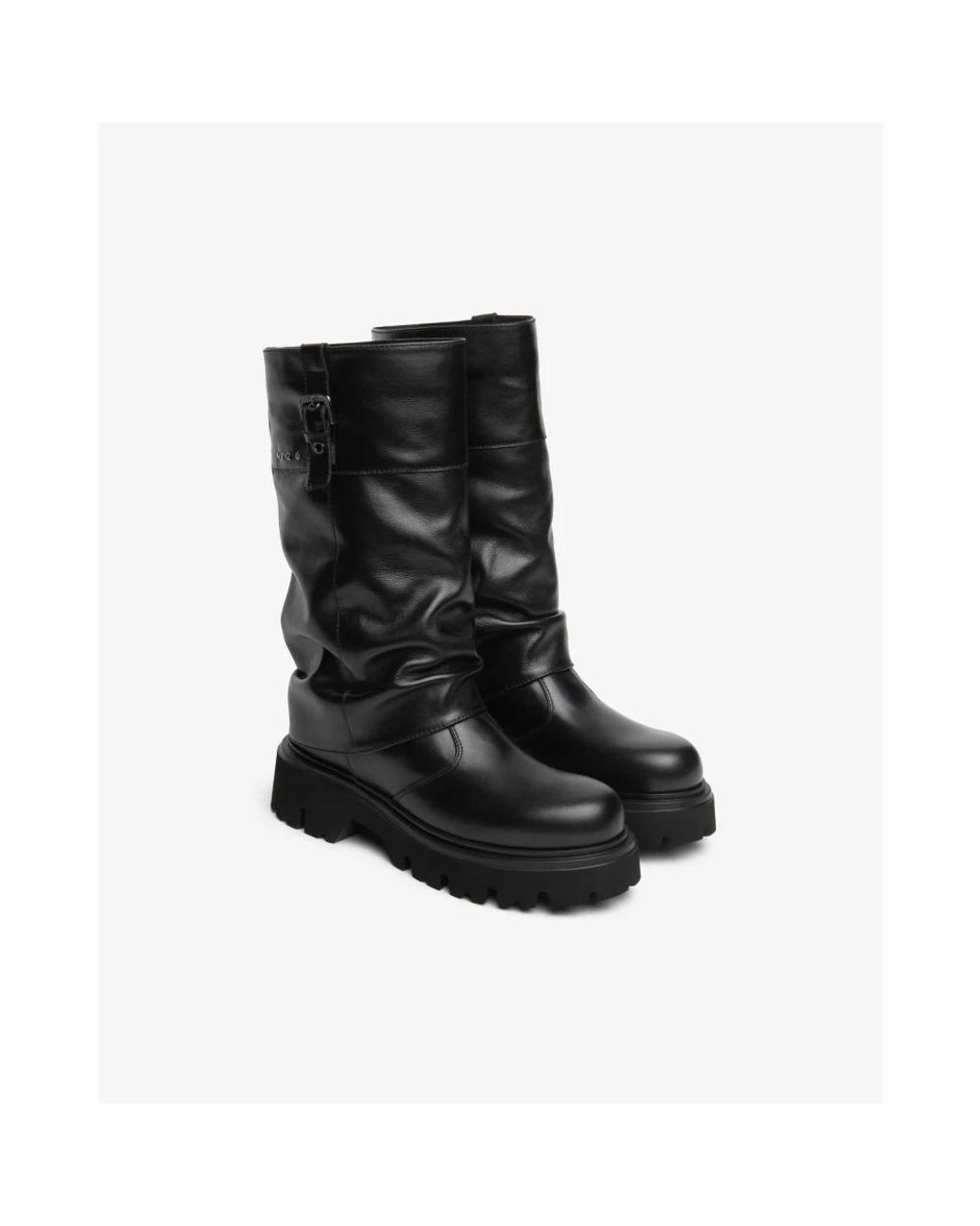Nero Giardini Black High Boots