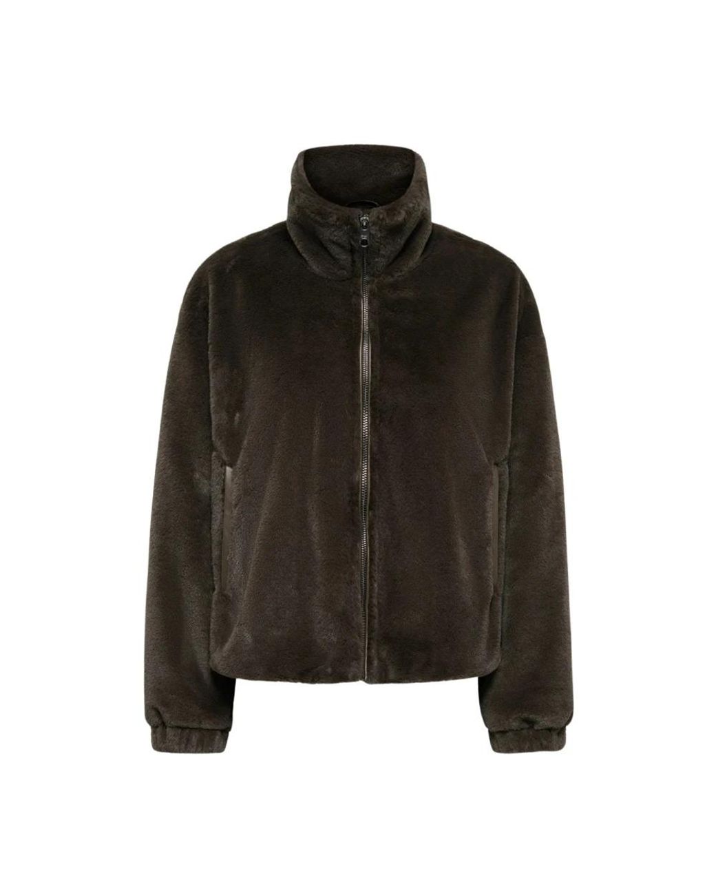 ONLY Black Faux Fur & Shearling Jackets