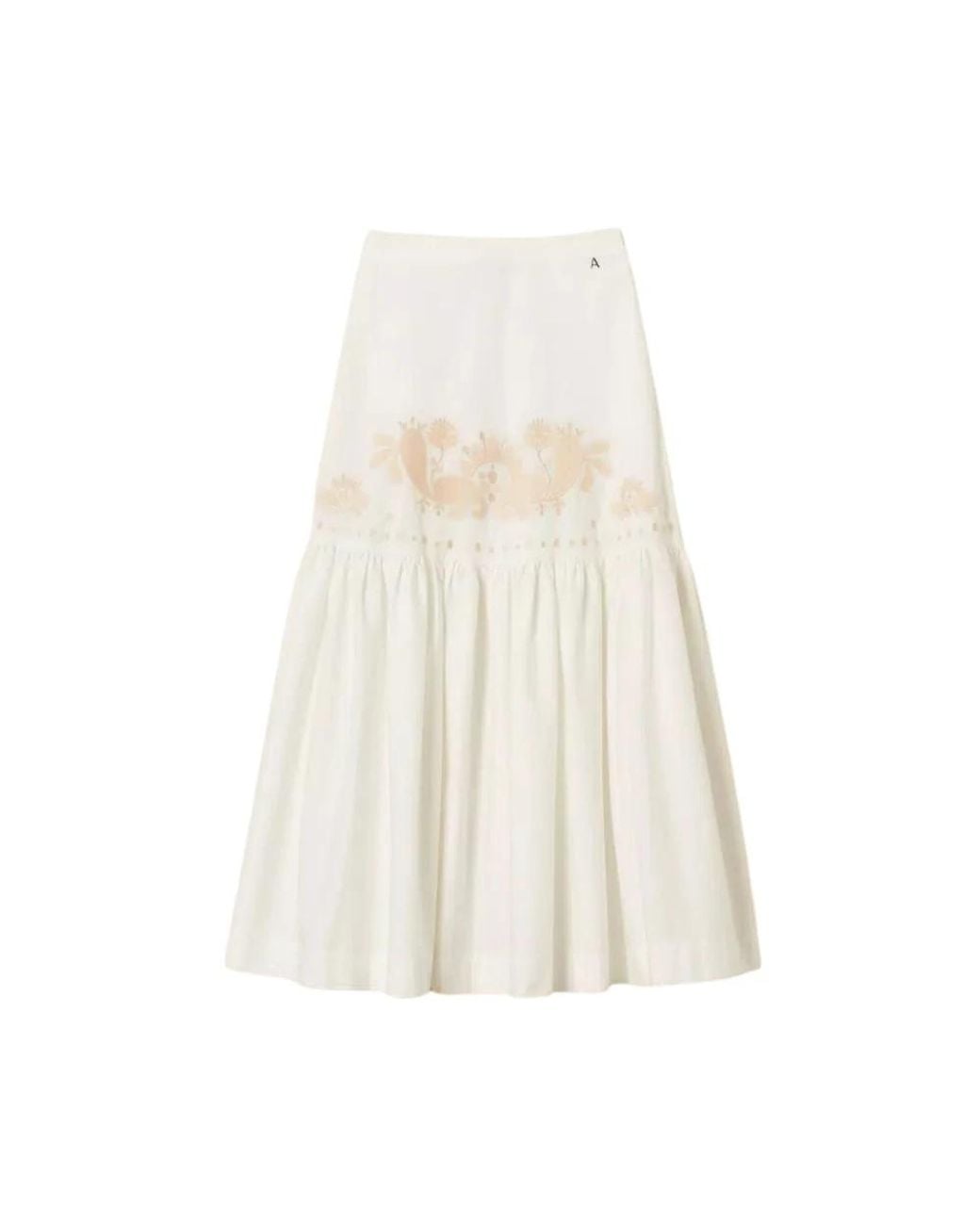 Twinset White Midi Skirts