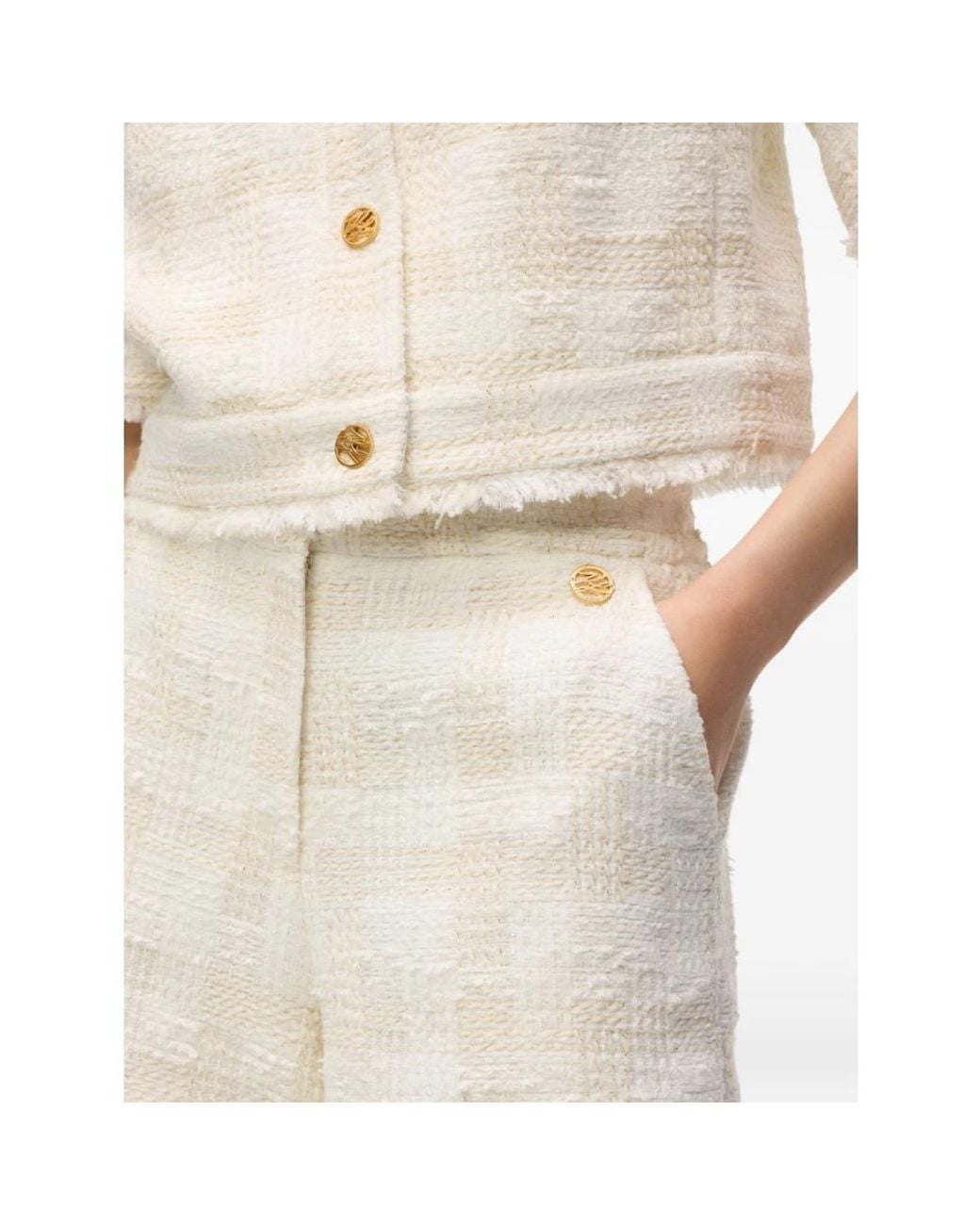 Karl Lagerfeld White Casual Shorts