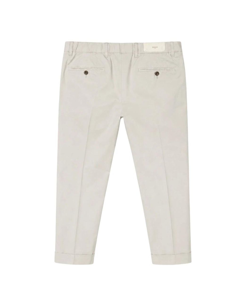 BRIGLIA Gray Chinos for men