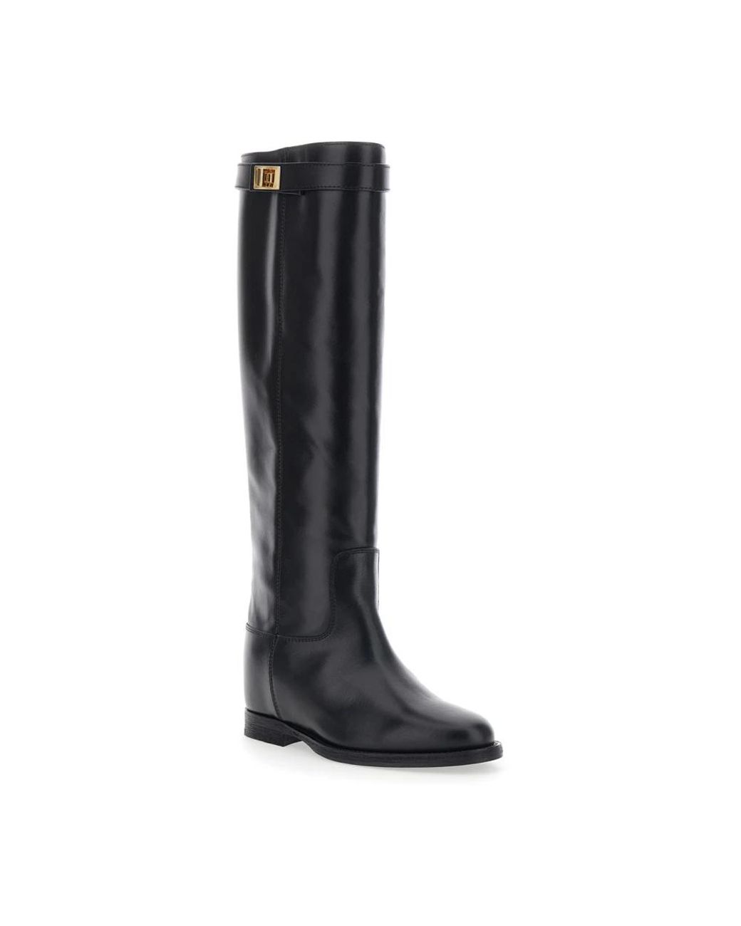 Via Roma 15 Black High Boots