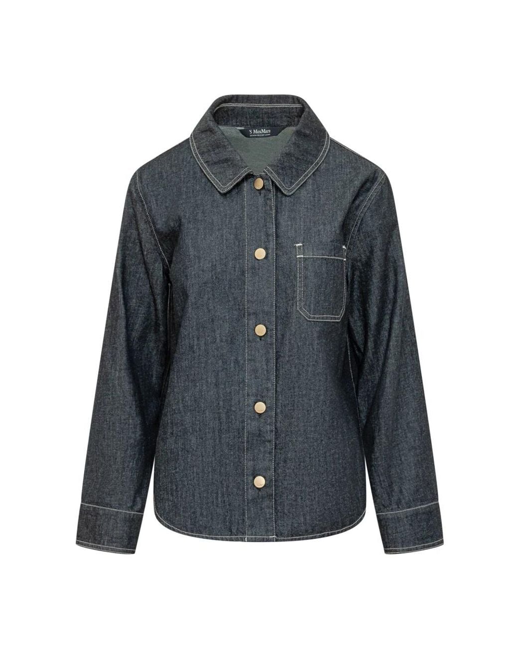 Max Mara Blue Denim Jackets