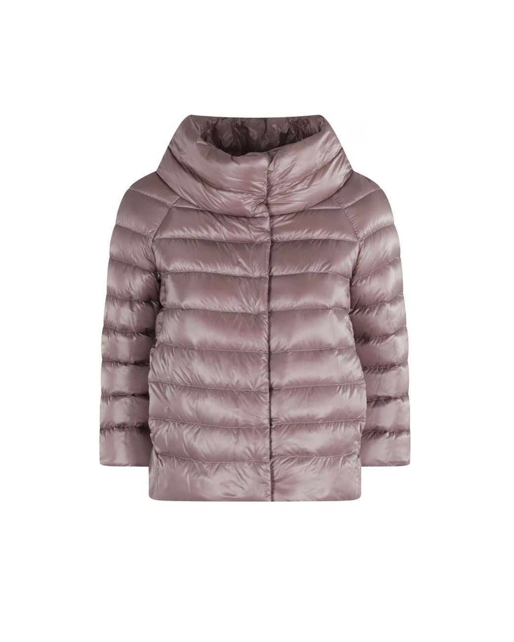 Herno Jassen ,Paars ,Katoen Sofia Down Jacket in het Brown
