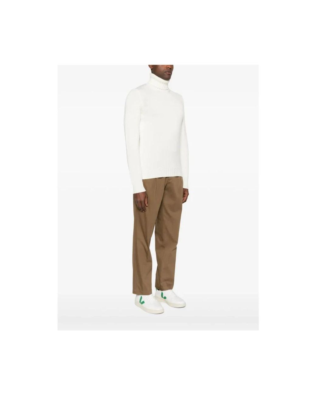 FILIPPO DE LAURENTIIS White Turtlenecks for men