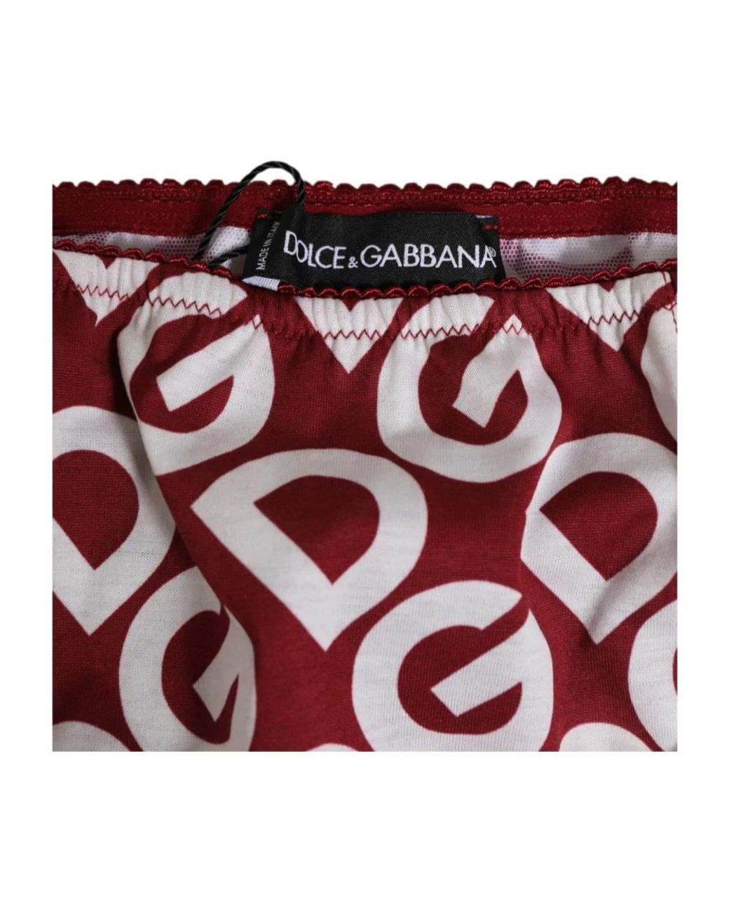 Dolce & Gabbana Red Underpants