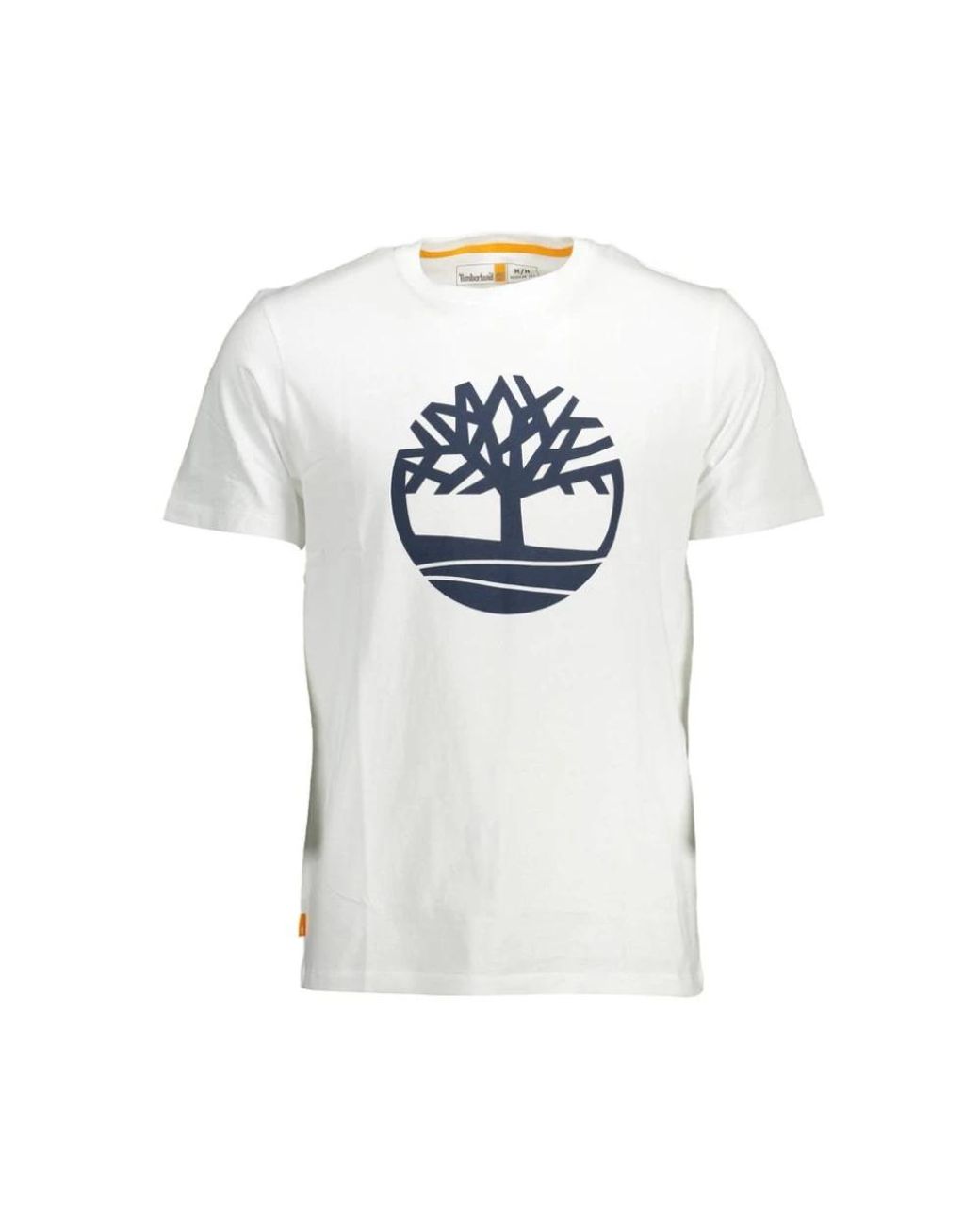 Timberland Tops ,Wit ,Katoen Tree Logo Tee in het White voor heren