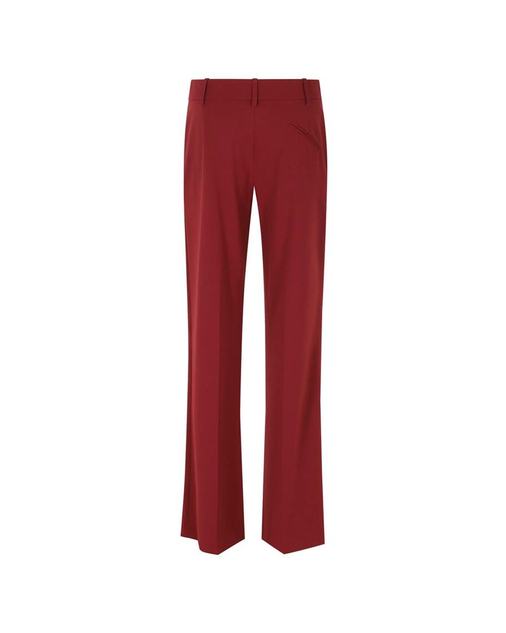 FEDERICA TOSI Red Wide Trousers