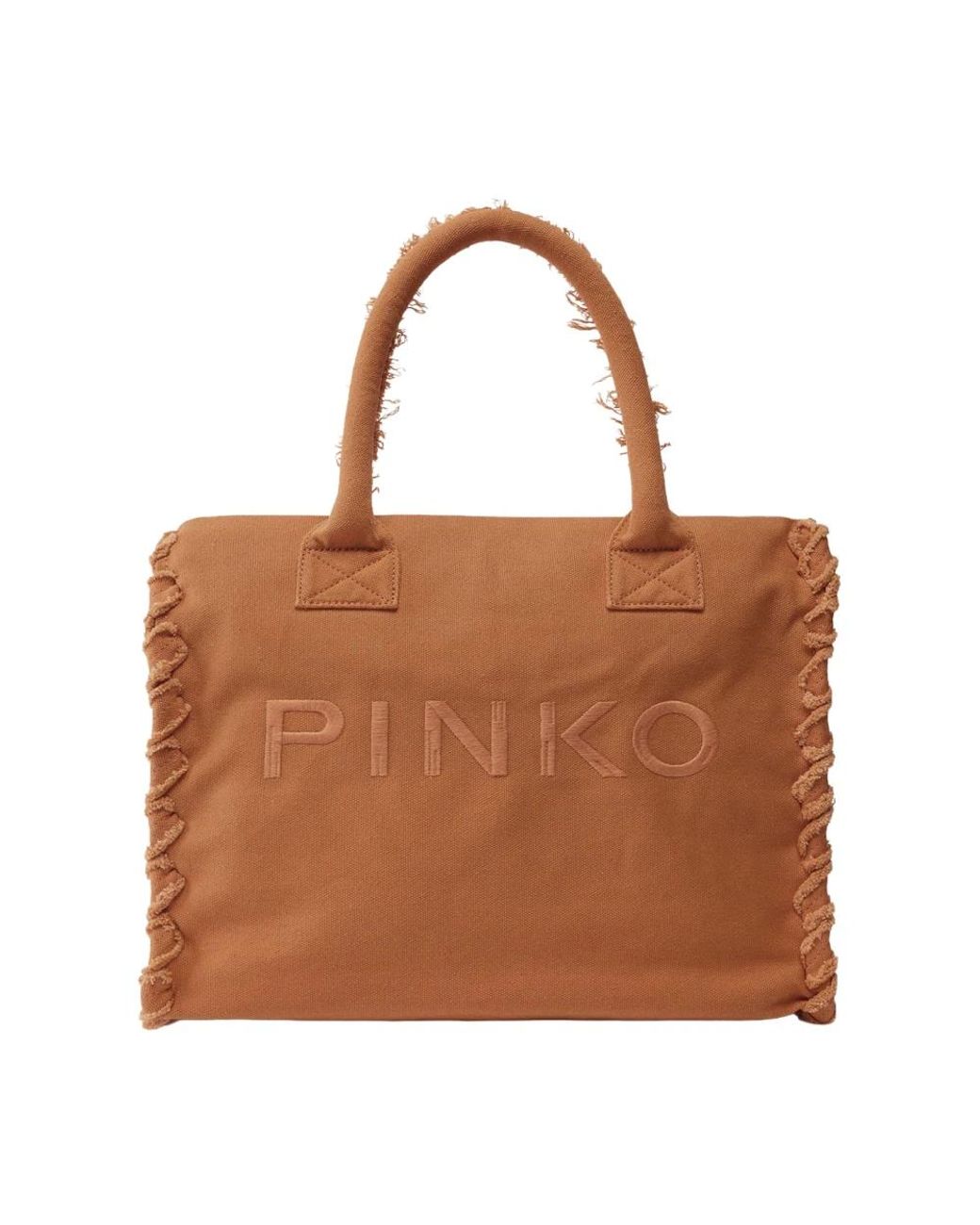 Pinko Brown Tote Bags