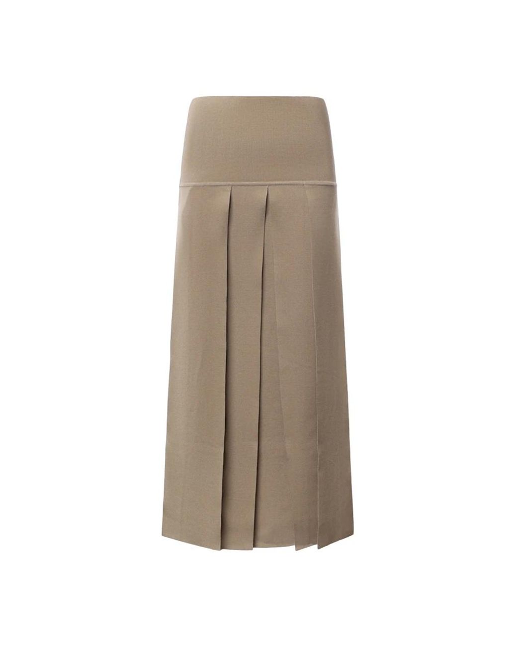 Alaïa Brown Midi Skirts