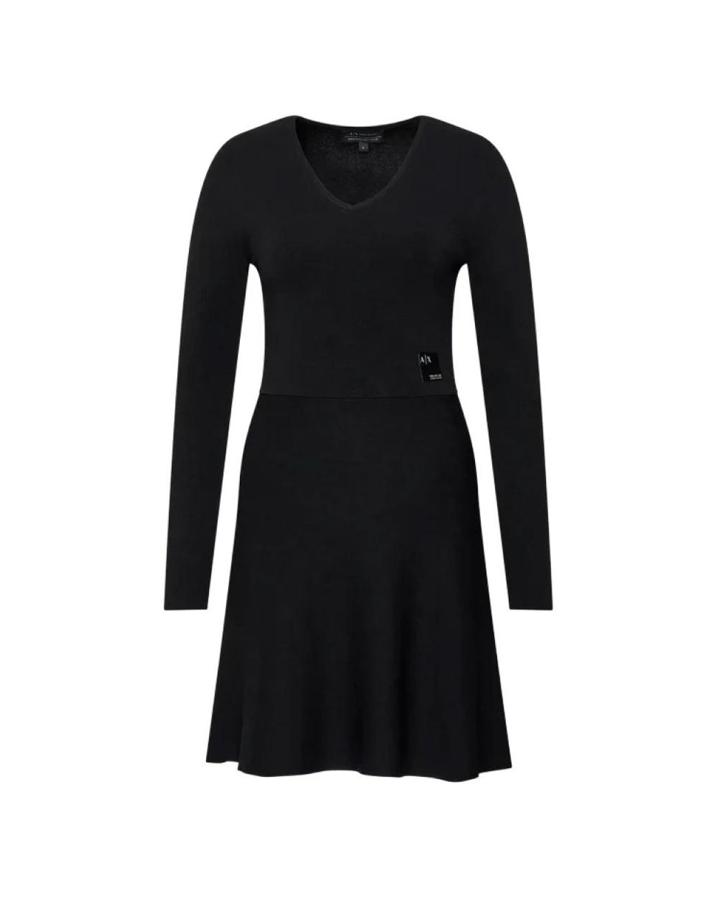 ARMANI EXCHANGE Kleedjes ,Zwart ,Maglia in het Black