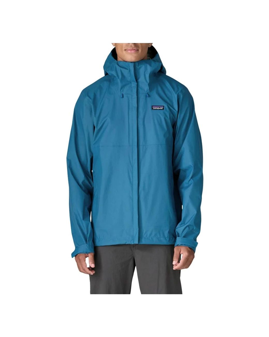 Patagonia Torrentshell 3L Regenjas in het Blue voor heren