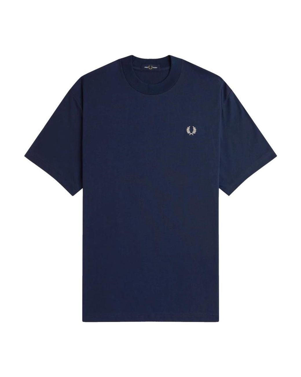 Fred Perry Tops ,Blauw ,Katoen Geborduurde Champion Tee Tennis Blauw in het Blue voor heren