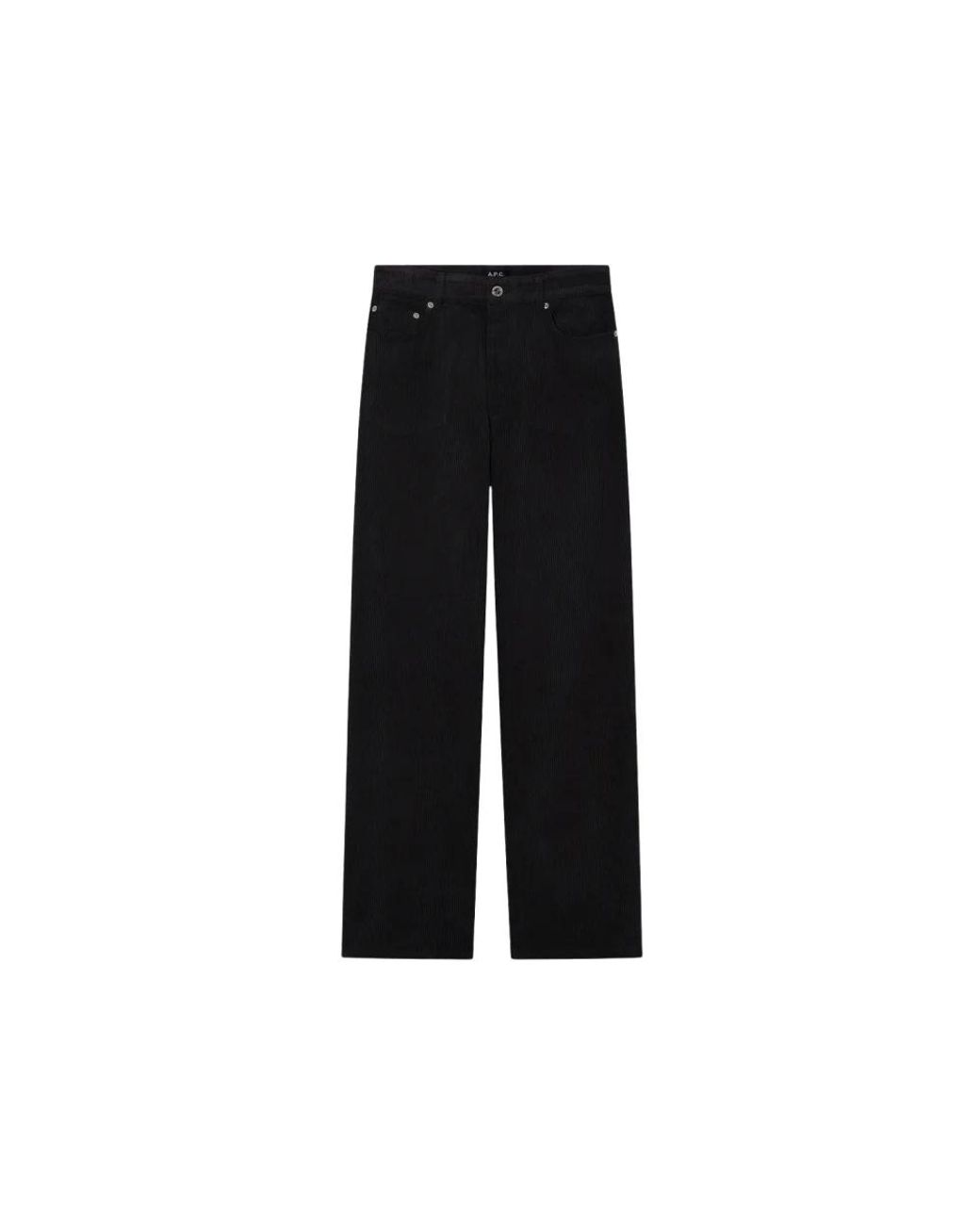 A.P.C. Black Straight Fit Jeans for men
