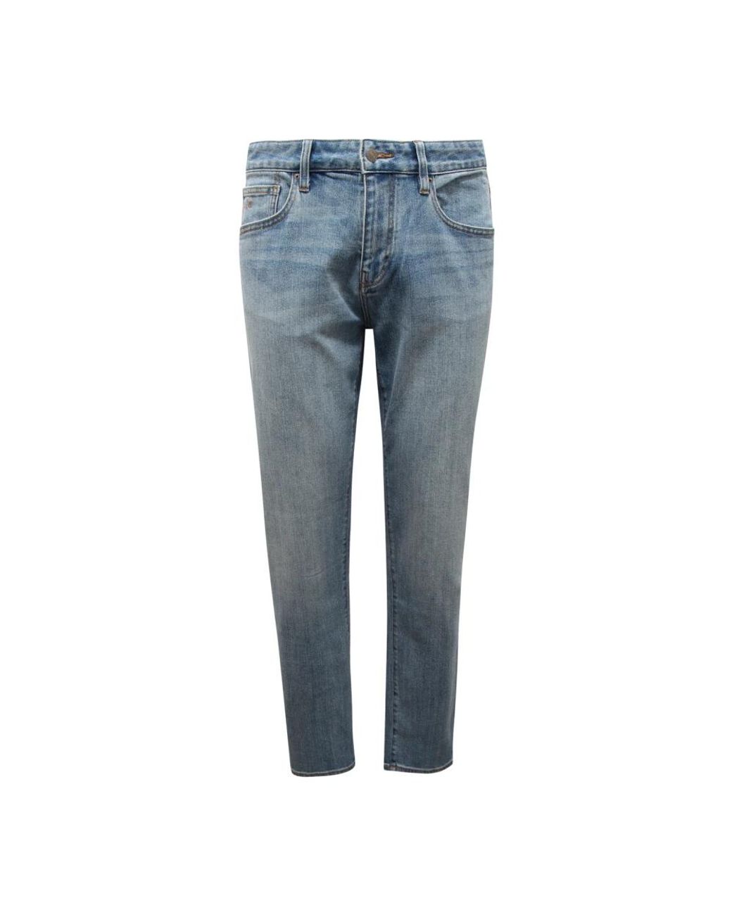 Armani Blue Slim Fit Jeans for men