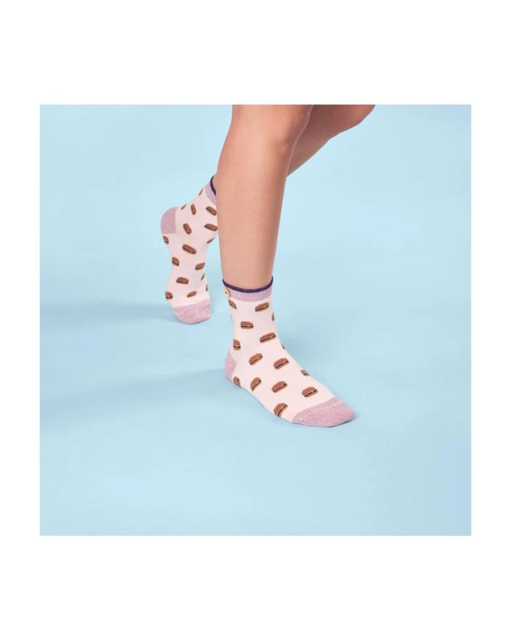 Socks Cabaïa de color Purple