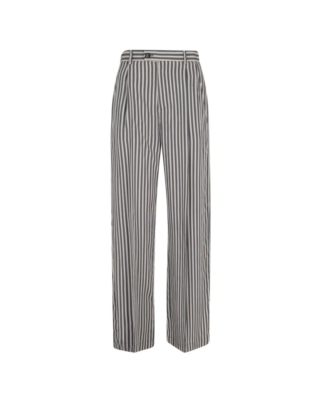Tela Gray Wide Trousers