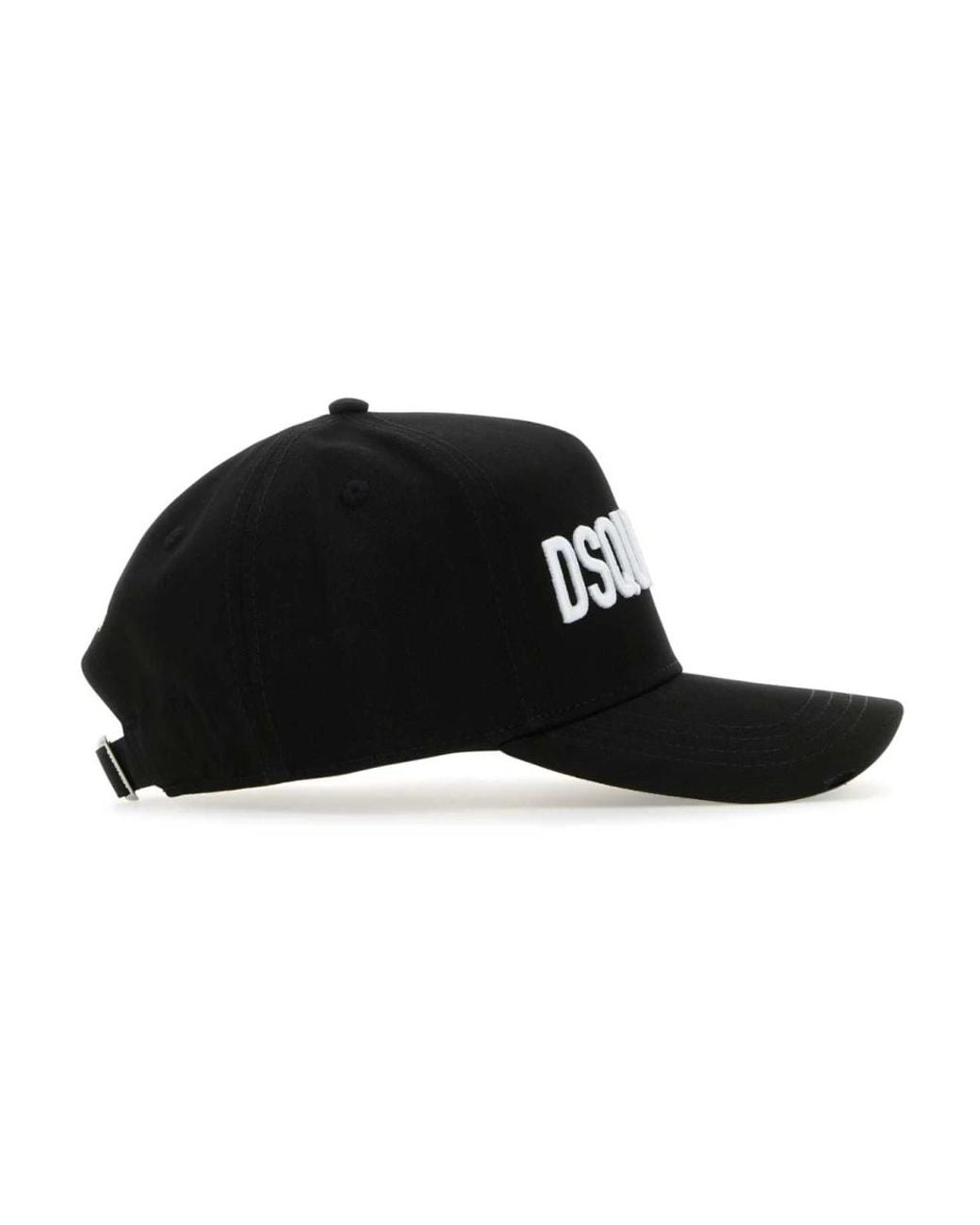 DSquared² Black Technicolor Baseball Cap for men
