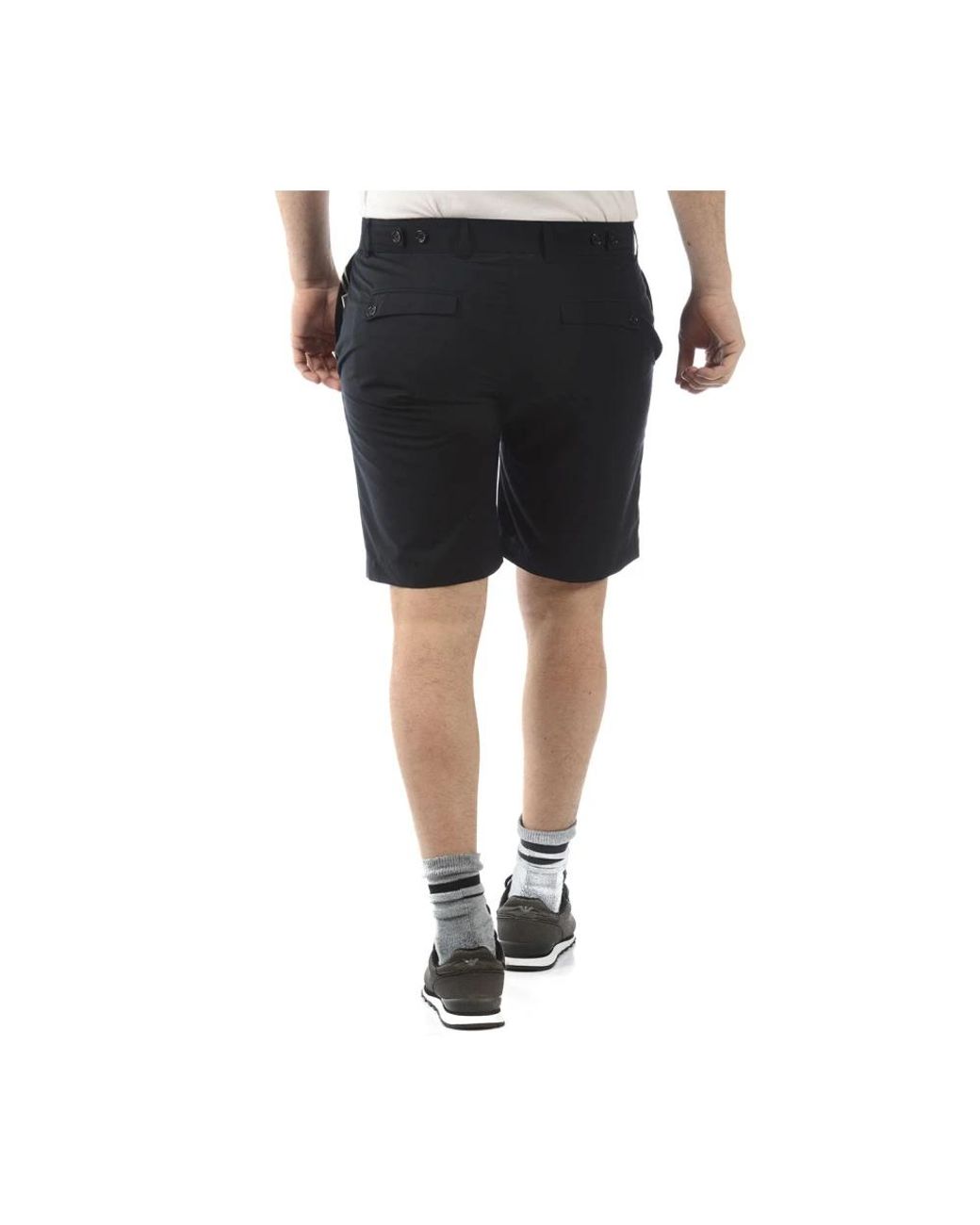 Daniele Alessandrini Black Casual Shorts for men