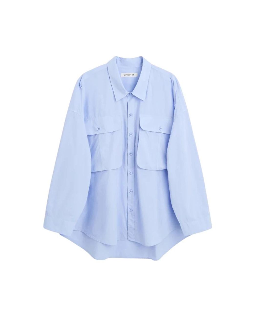 sunflower Big Shirt in het Blue voor heren