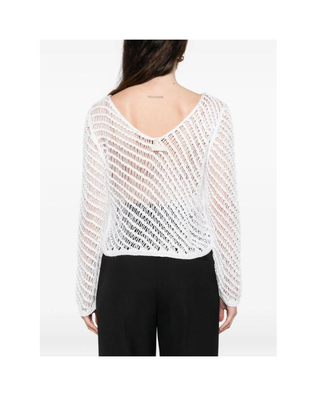 Pinko White Blouses