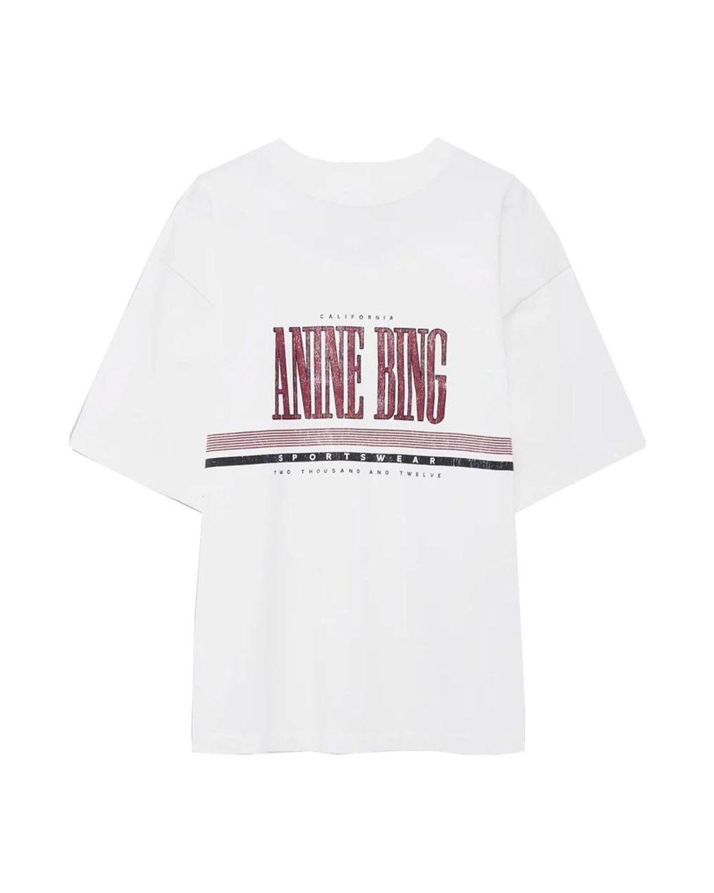Anine Bing White Oversized Tops