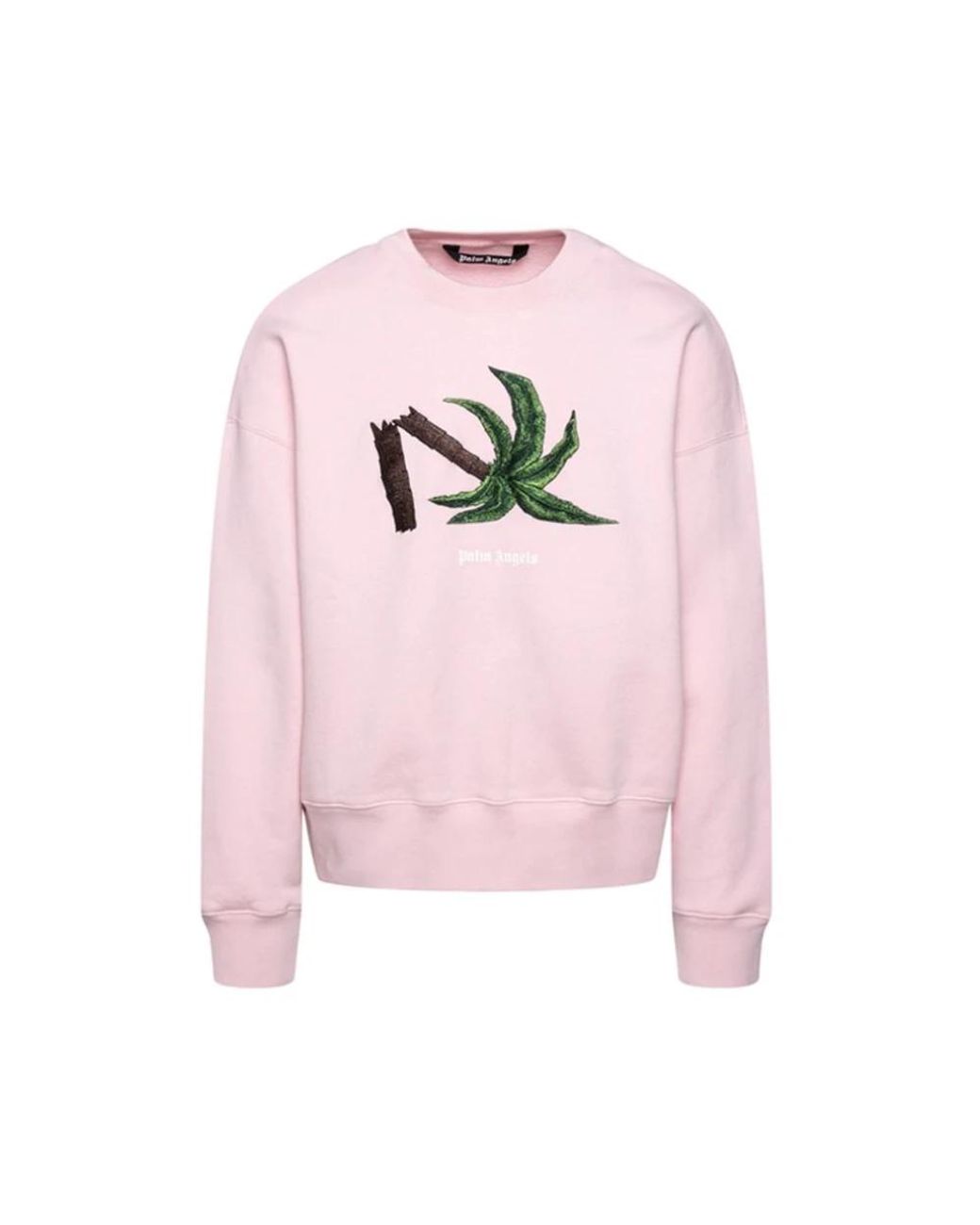Palm Angels Pink Sweatshirts for men