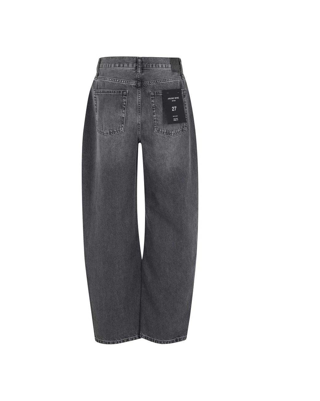 Anine Bing Gray Loose Fit Jeans